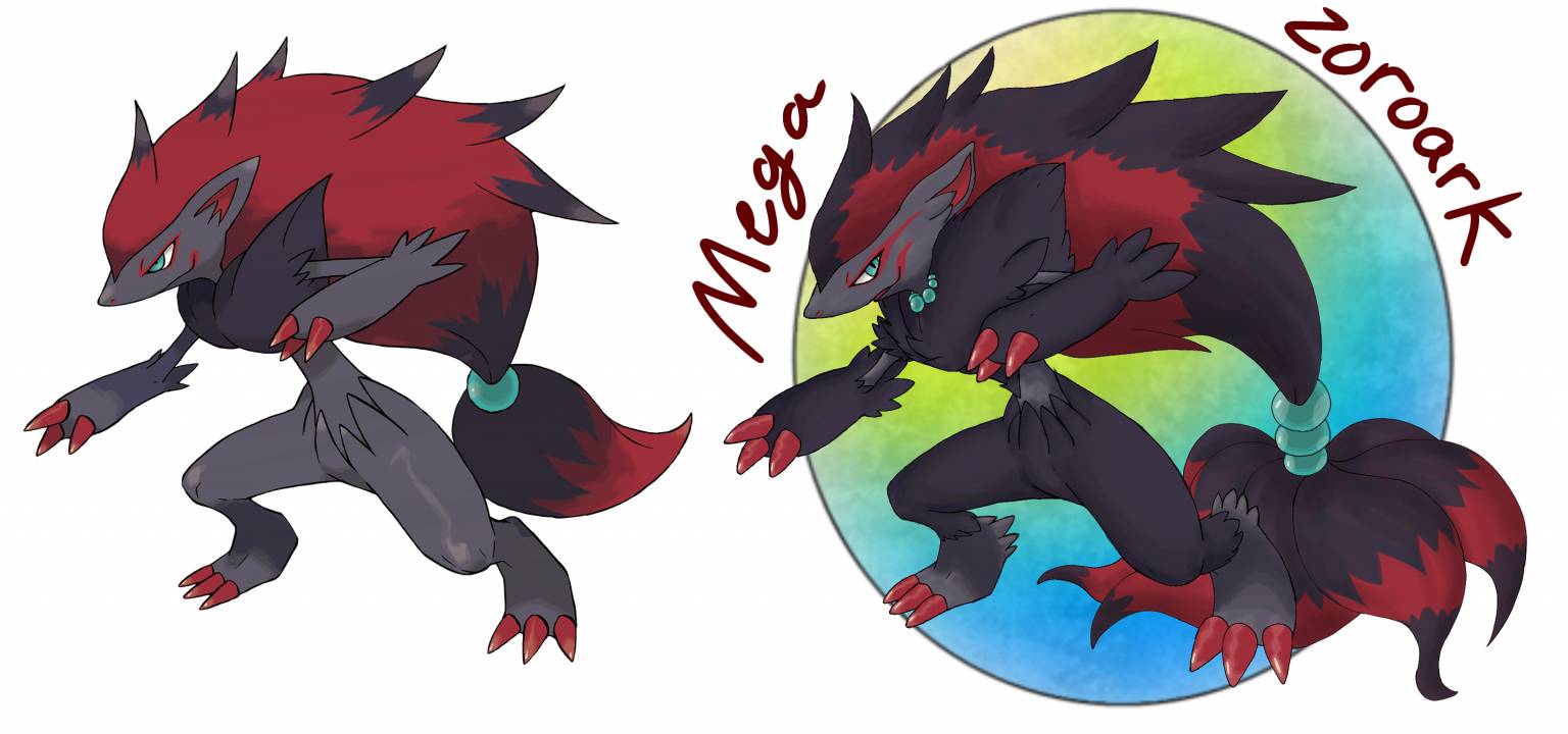 Mega Zoroark My Style By Dragonixxy On Sketchers United