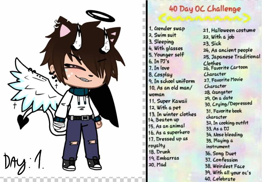 40 Day OC Challenge! Part 5