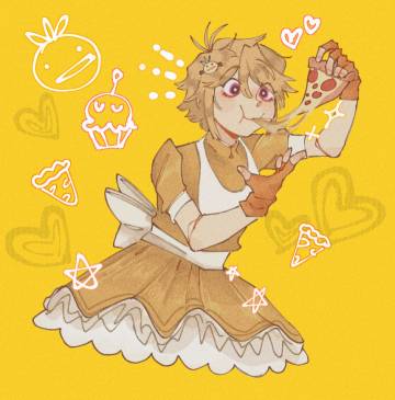 Chica The Chicken Human Fan Art