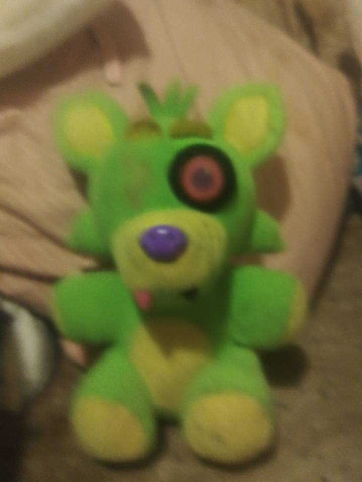 Green store foxy plush