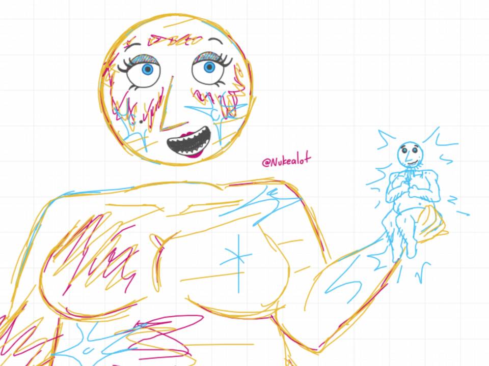 Drew something inspired by @Chmury by Nukealot_Dev on Sketchers United