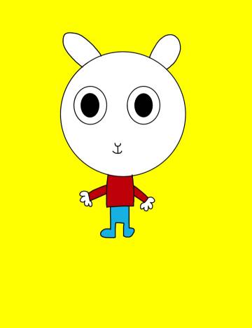 Simon the rabbit in my style on Sketchers United