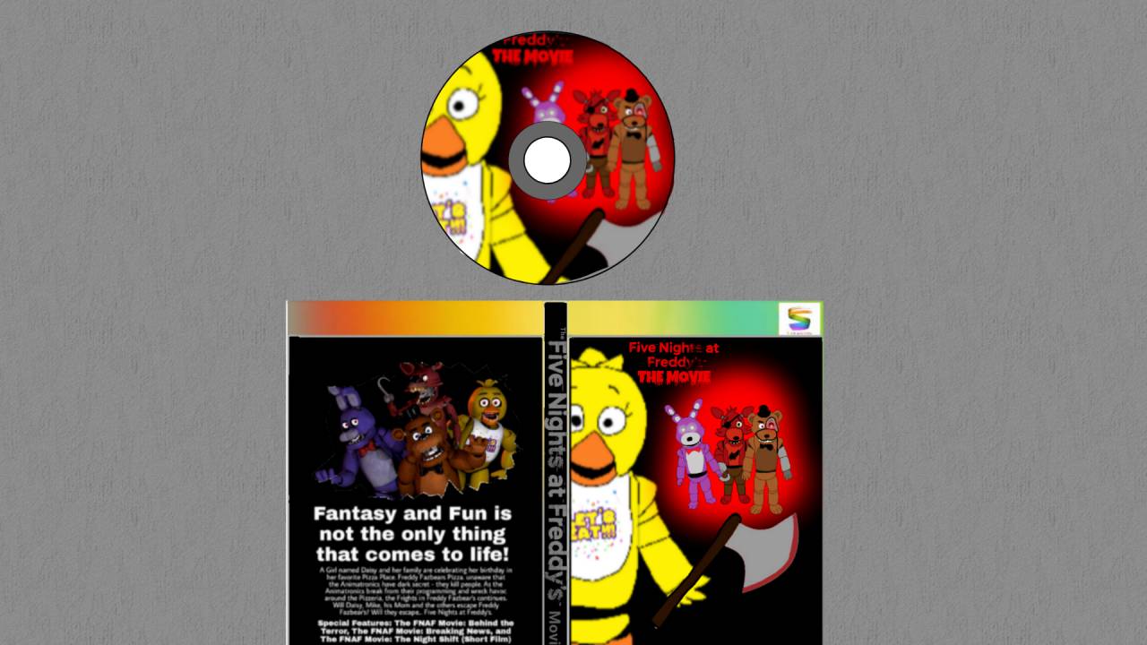 The five nights at Freddy movie DVD by DantejDj on Sketchers United