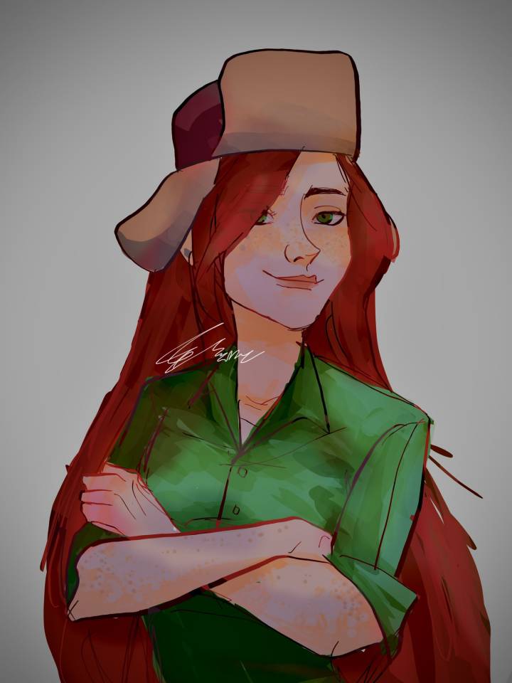 Gravity Falls Wendy Fan Art
