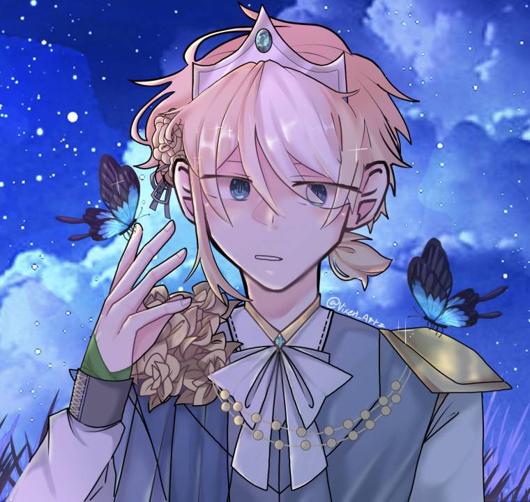 Butterfly Reign Tommyinnit fanart by Vixen_Artz on Sketchers United