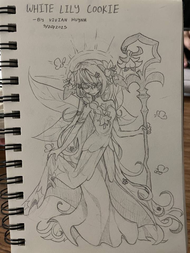 White Lily Cookie fanart (I'm alive) by Vixen_Artz on Sketchers United