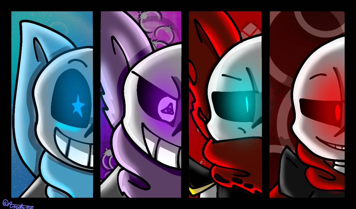 💙Blueberry💜Swapfell♥️FellSwap❤️ FellSwap Gold ❤️ by LeanTheMallow on  Sketchers United