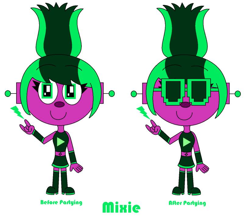 Trolls: Mixie by AmyGirl2001 on Sketchers United