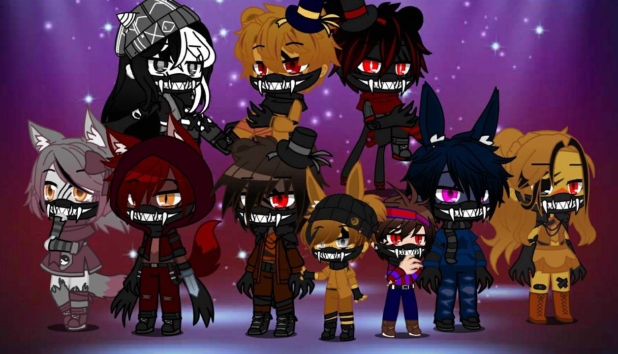 Five Nights At Freddy's 4 Characters Gacha Club by TUAW_Studios on  Sketchers United