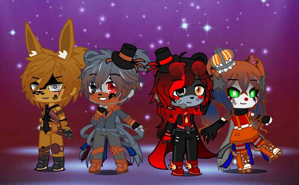 Made Fnaf 5 Characters In Gatcha Life.