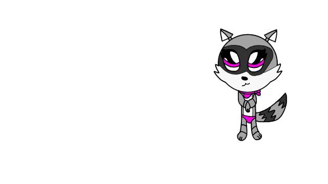 Put your oc to meet Pinecone the Raccoon on Sketchers United