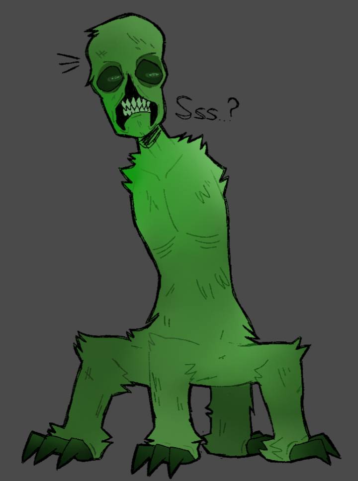 hated how I drew the creeper so I redesigned it by heyitsnikita14 on ...