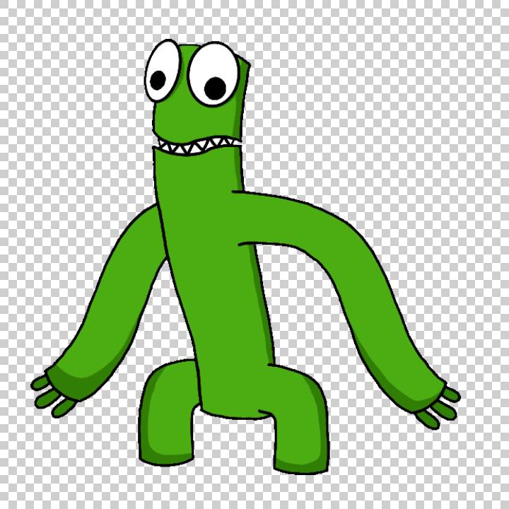 Png of Green from Rainbow Friends and Gametoons by ZapDaAlienPea on  Sketchers United