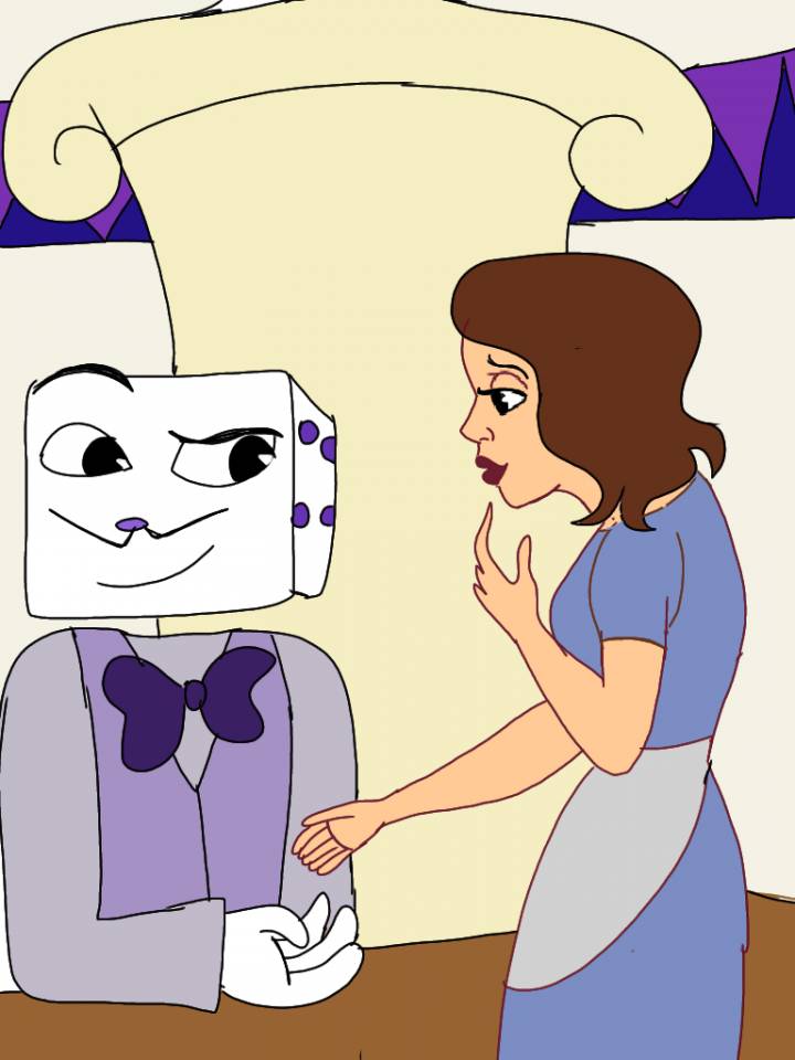 My draw king Dice And the Maid by melina1998 on Sketchers United