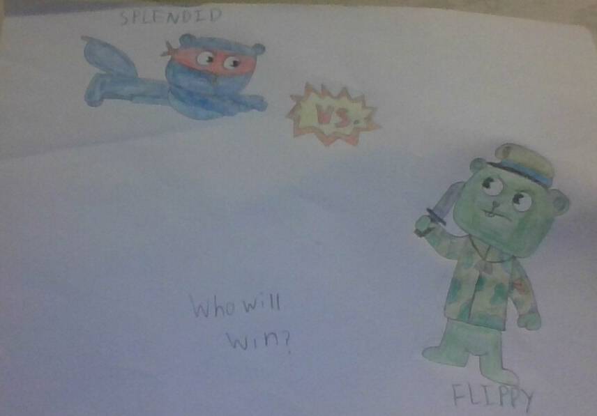 Happy Tree Friends Flippy Vs Splendid
