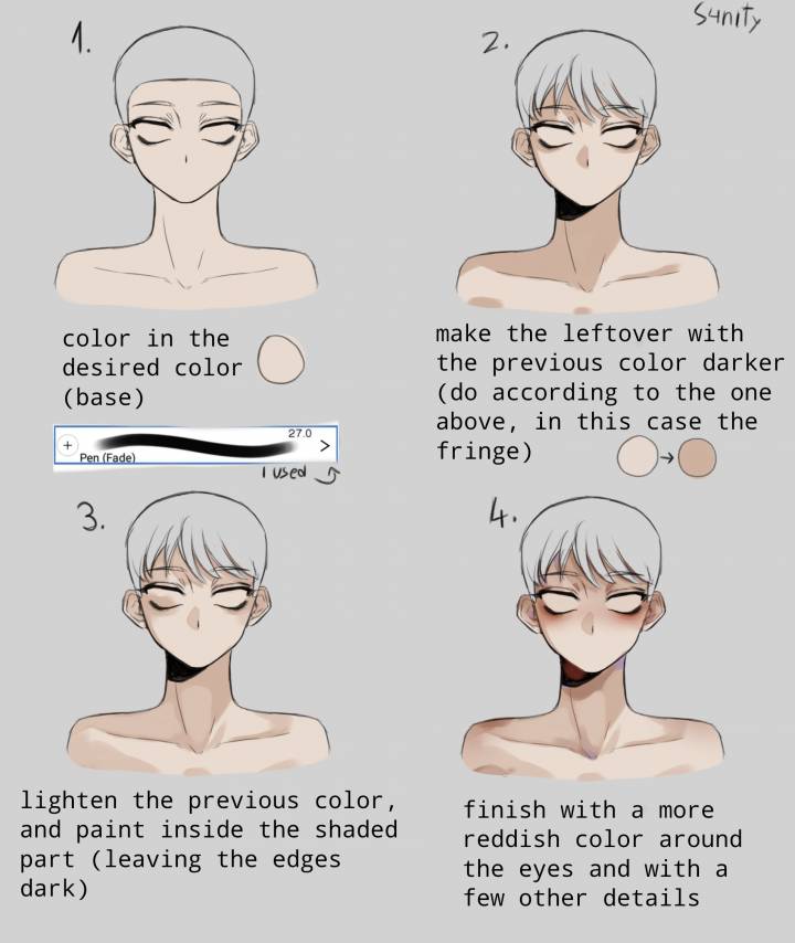 IbisPaintX] How to Color Skin Tutorial 