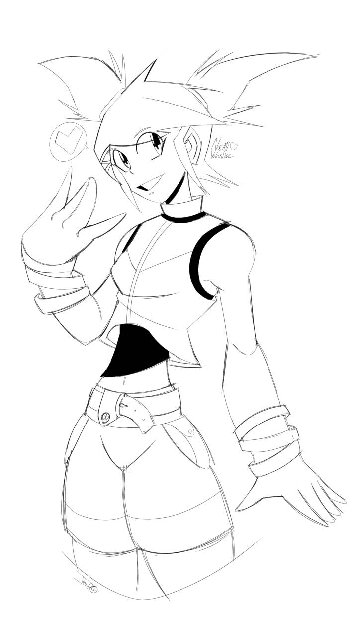 Redesigned one of my ocs once again by JettBomber on Sketchers United