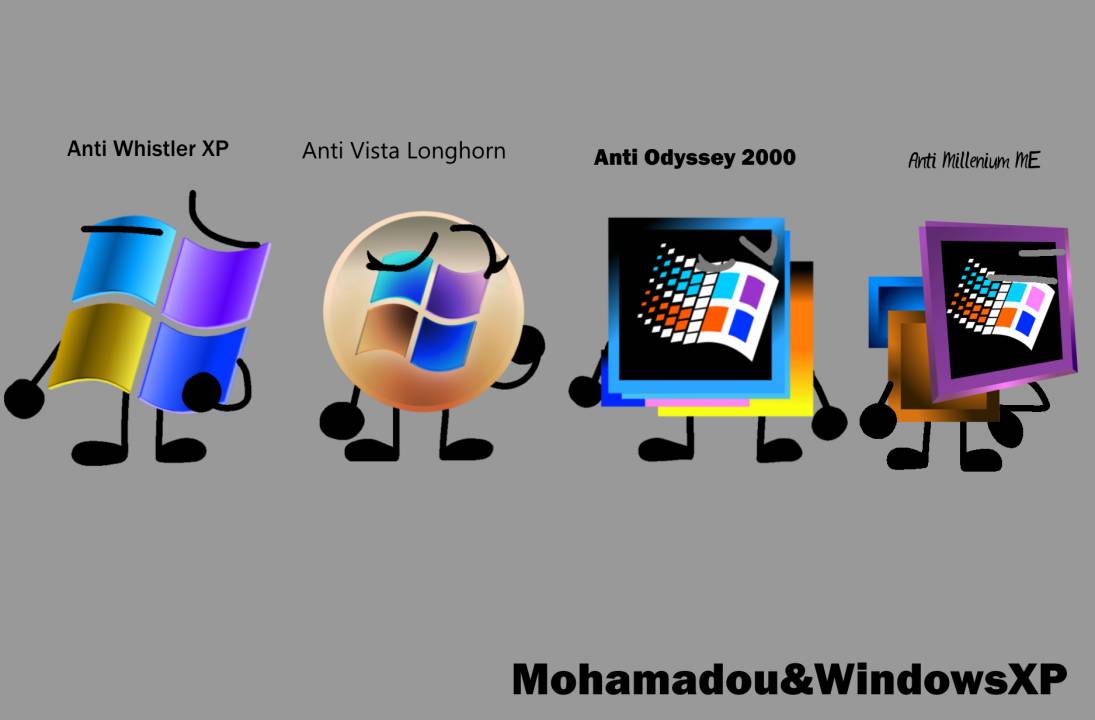 Anti Windows (Part 1) by MohamadouxWinXP on Sketchers United