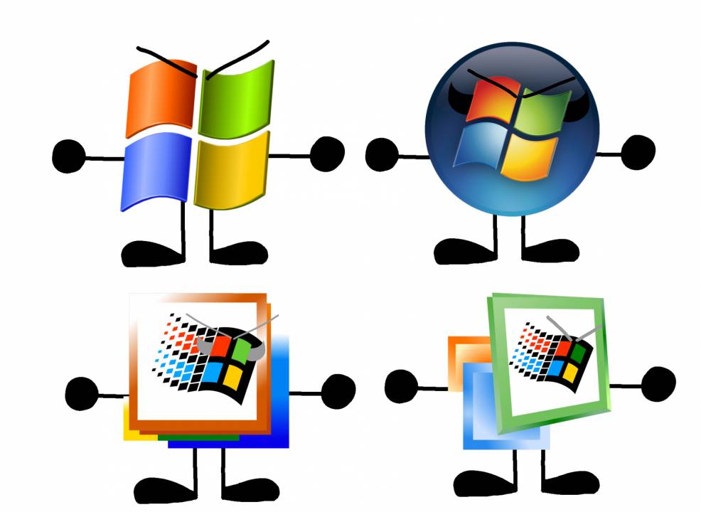 Windows XP, Vista, 2000 and ME are T-Posing by MohamadouxWinXP on ...