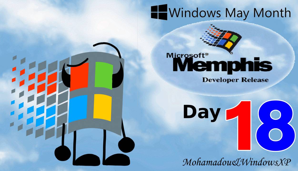 Windows May Month Day 18 Windows Memphis by MohamadouxWinXP on Sketchers United