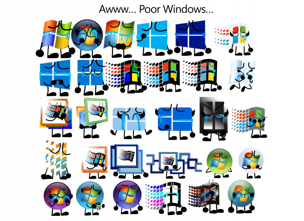 All Windows Crying by MohamadouxWinXP on Sketchers United