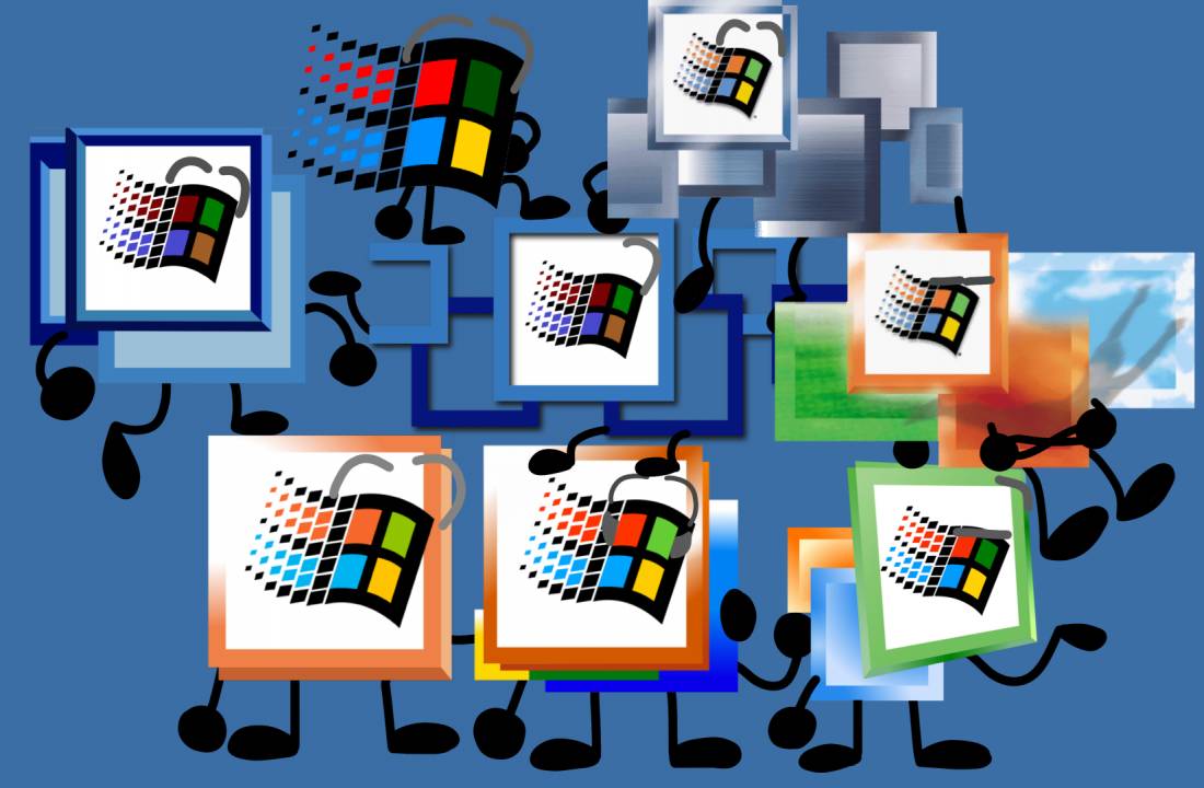 The Windows 2000 and ME Family by MohamadouxWinXP on Sketchers United