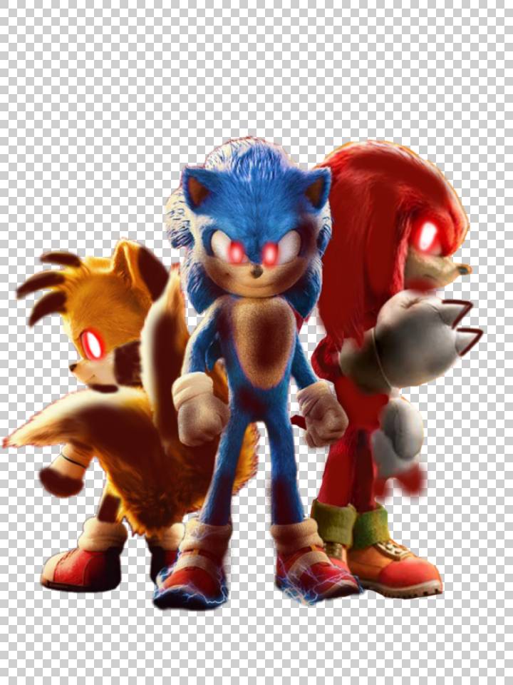 Sonic tails and knuckles horror PNG by Dant on Sketchers United