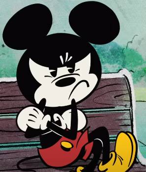 Grumpy Mickey by AngelinoBerry on Sketchers United