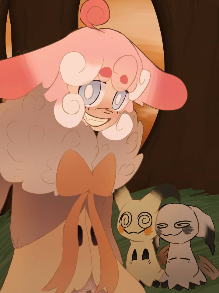Art of my pokemon persona with Mins and Casper by Tommiene_ on ...
