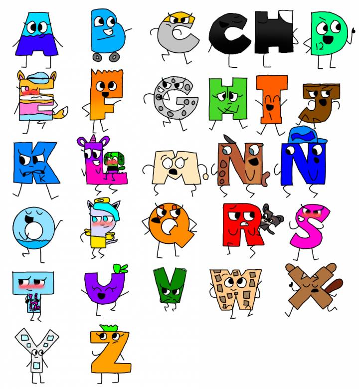 Zachary's (My cousin's) Alfabetons by iquitfornow on Sketchers United