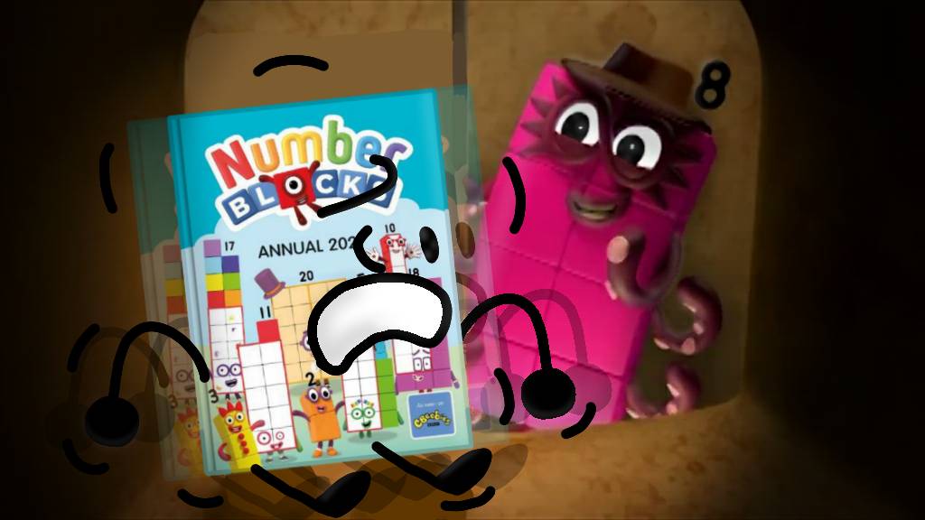 Eight Wants Numberblocks Annual 2021 Book by CBArchive on