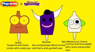 Popsicle X Robot And Monster by StripyCandy on Sketchers United