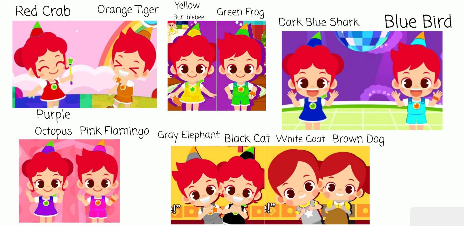 Animal Colors (JunyTony Ver.) @kendallnguyen36 by JunyTony on Sketchers ...