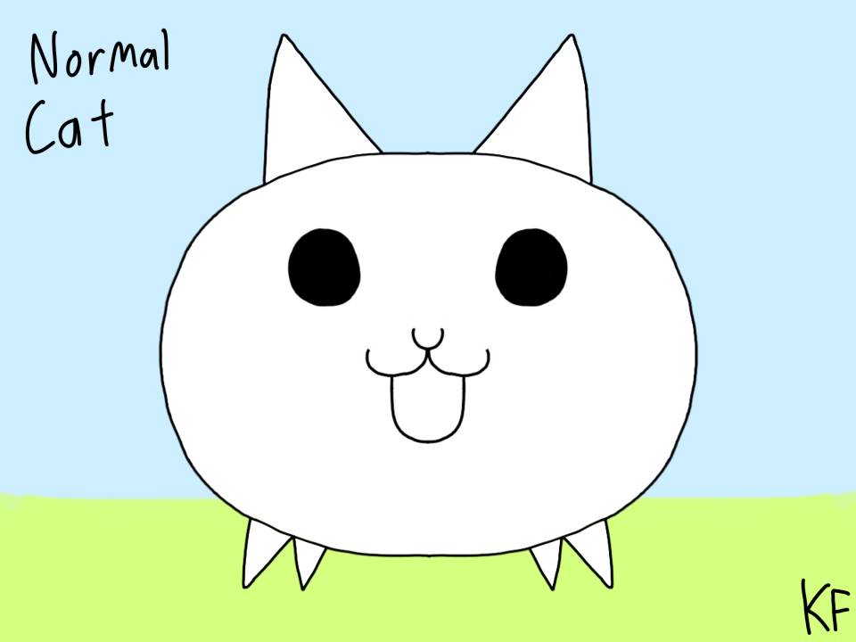 normal cat (battle cats) by kirbyfan2021 on Sketchers United