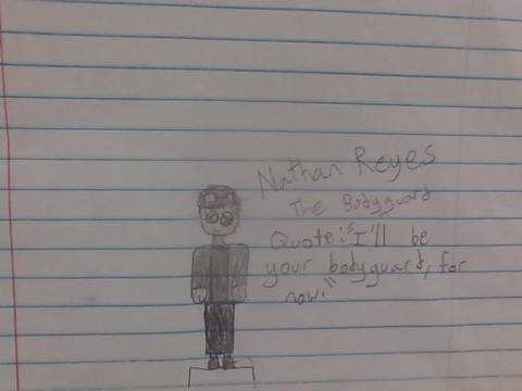 Nathan Reyes - The Bodyguard fanart! on Sketchers United