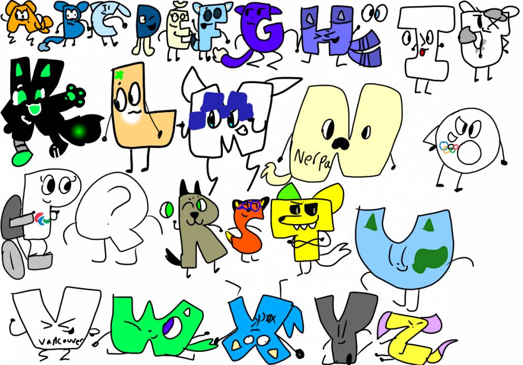 My Alphabetons #alphabetons by PokemonMomonga70 on Sketchers United