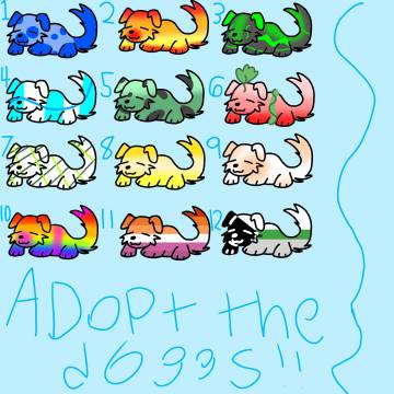 Adopt the doggos!!! on Sketchers United