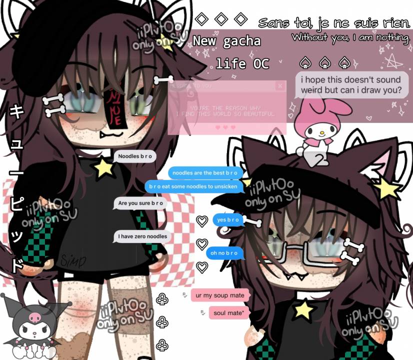 Gacha Life Pictures My New Gacha Life Charter By Queenwerewolfshu On