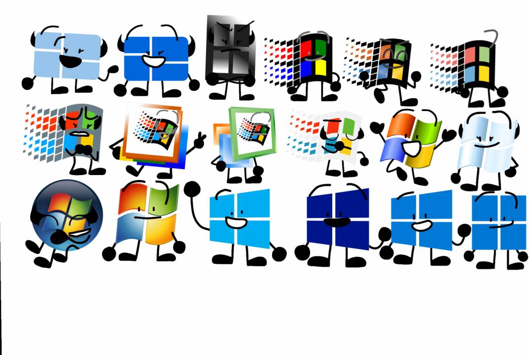Windows with faces by Xperience on Sketchers United