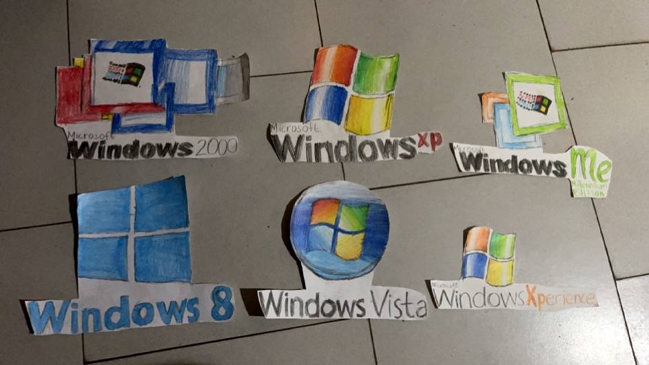 More Windows Paper Logos by MAWXPMockups on Sketchers United