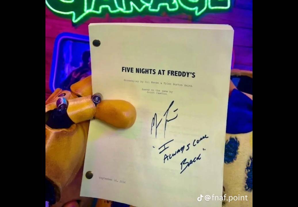 The canceled wb fnaf movie script was found! by Yooo72618 on Sketchers ...
