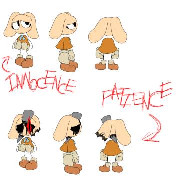 Innocence the Rabbit on Sketchers United