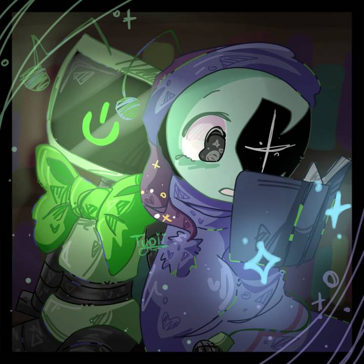 Vee and Astro // dandys world fanart by typii_ghost on Sketchers United