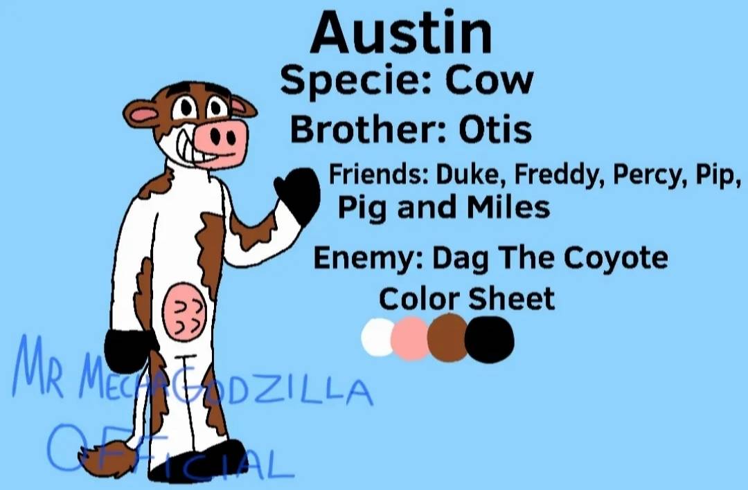 My Barnyard Oc Reference Sheet by godzillafan on Sketchers United