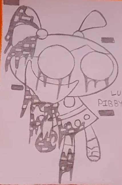 Lu.exe Buttons B (Pibby Glitch) by JoshuaMcsherry on Sketchers United