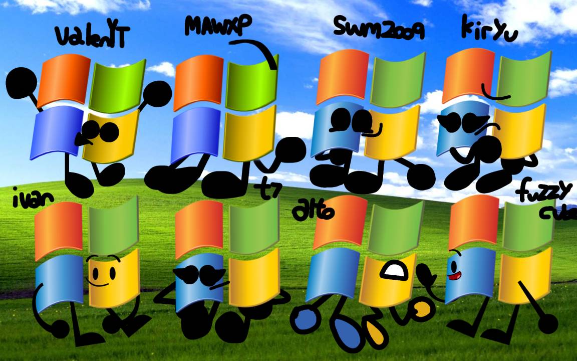 8 Windows XPS from different people by valen41014 on Sketchers United