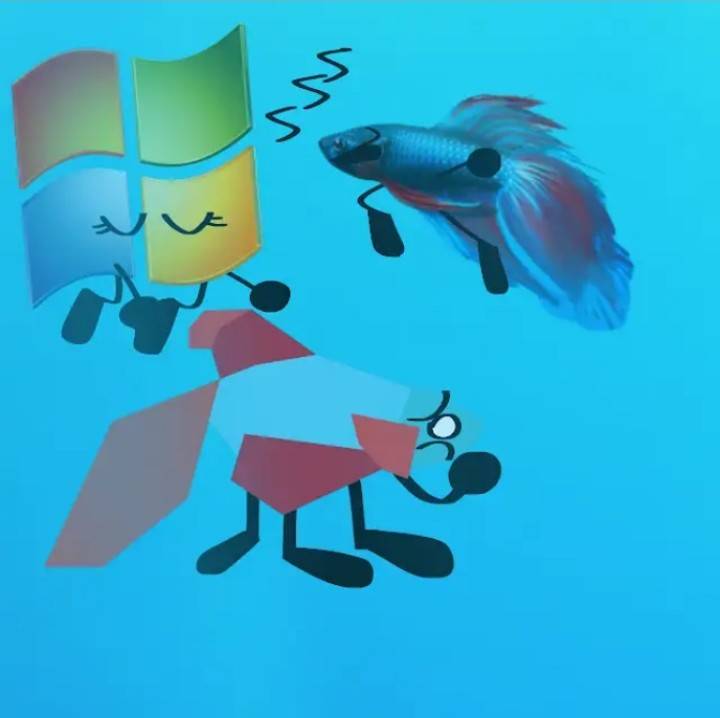 Windows Fishy Characters by valen41014 on Sketchers United