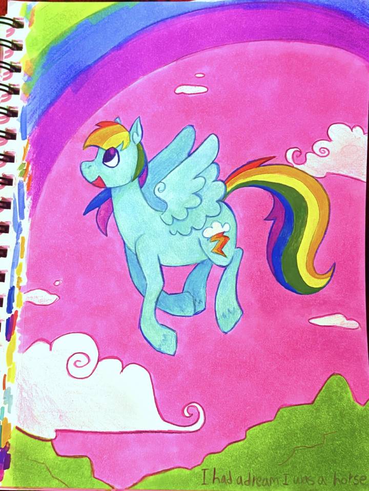 I HAD A DREAM I WAS A HORSE by AUTISMDOG on Sketchers United