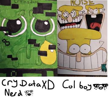 My crying data art