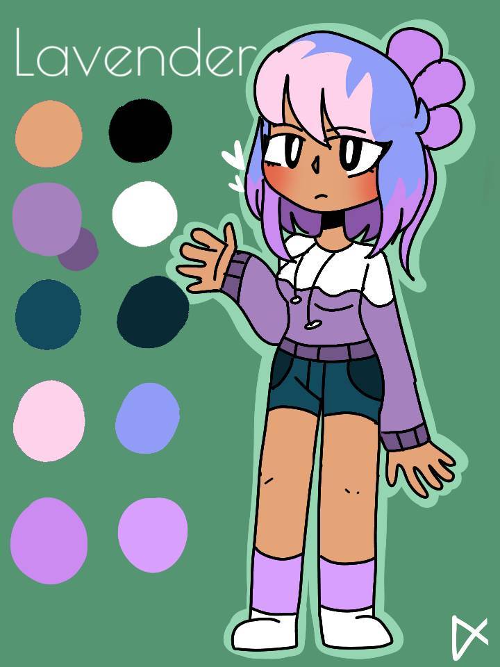 Lavender Ref Sheet 💜📖 by ButterflyTC on Sketchers United